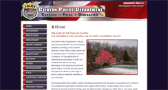 Desktop Screenshot of clintonnjpolice.com